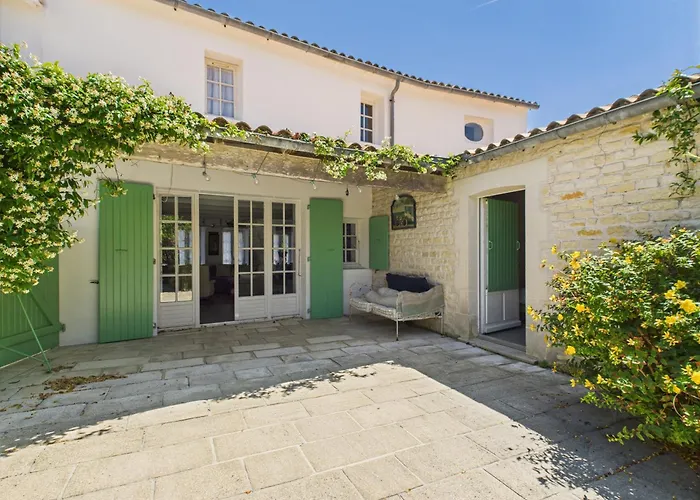 בית נופש 400 M De La Plage, Jardin, Maison Pour 8 Saint-Clément-des-Baleines