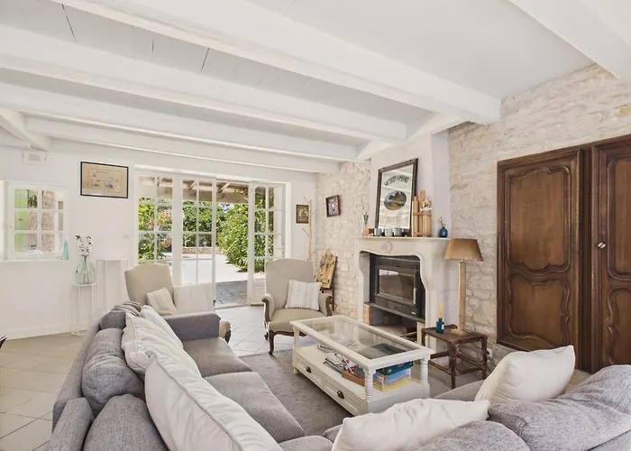 400 M De La Plage, Jardin, Maison Pour 8 *